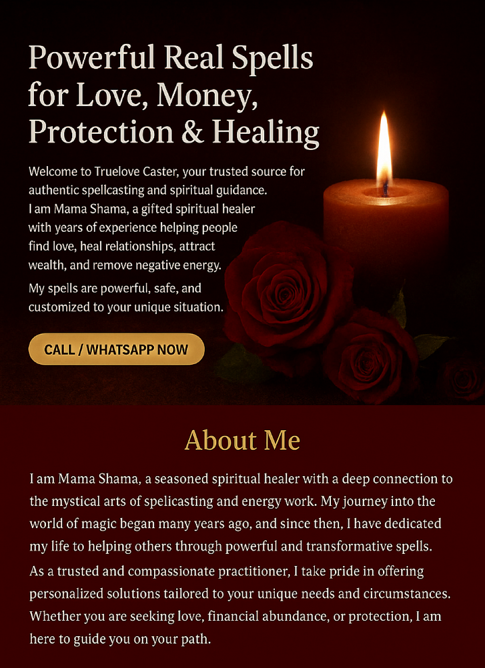 At mamashama love spells